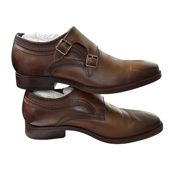 Johnston & Murphy Danridge Double Buckle Monk Strap Shoes · Size 9 Men’s main image 5
